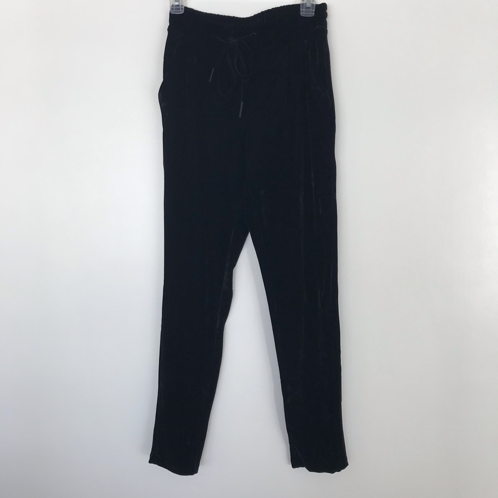 Dex velvet jogger pants